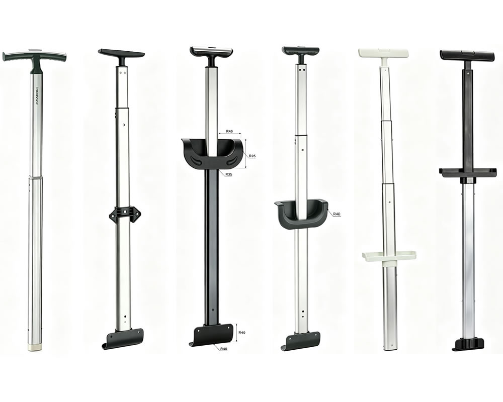 Single Tube Trolley Handle - Synteal luggage part